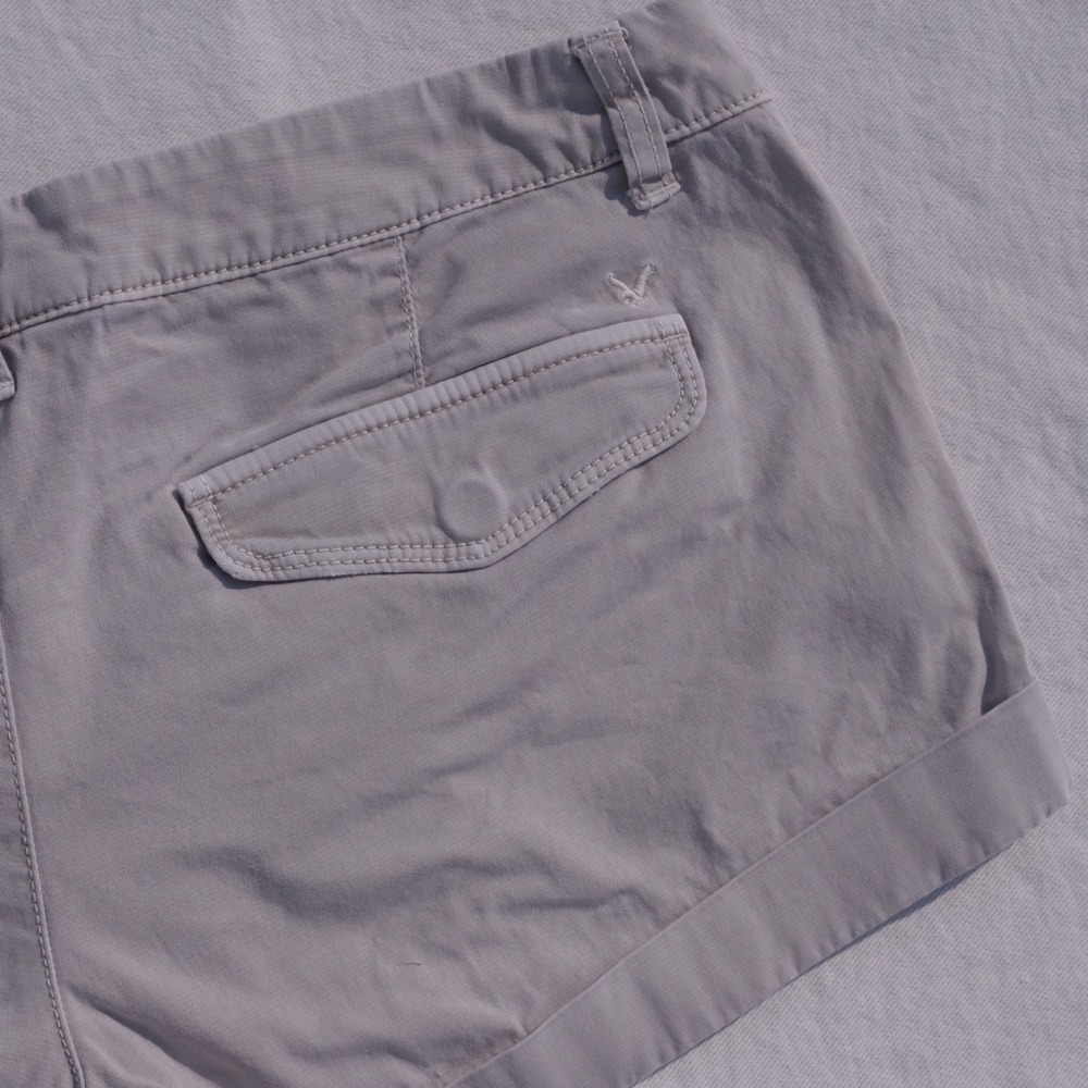 Y2k American Eagle Outfitters low rise micro mini hip slung shorts - Picture 8 of 8